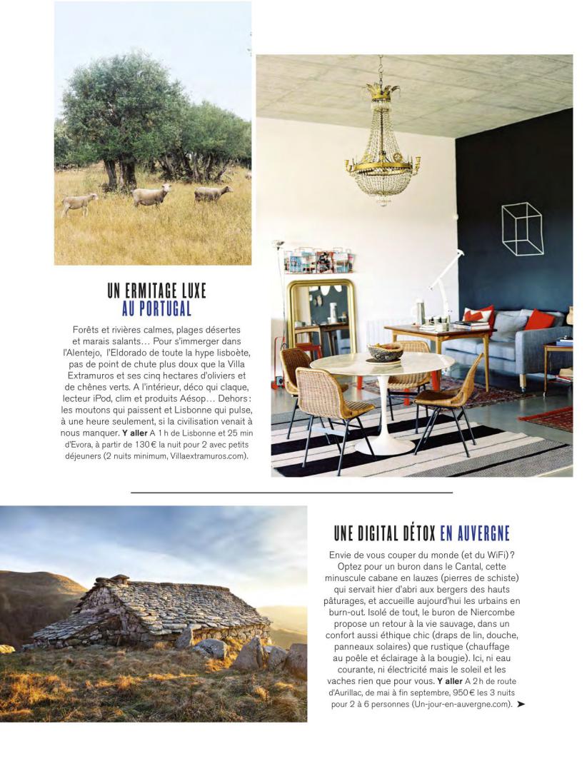 Article Glamour - Villa Extramuros